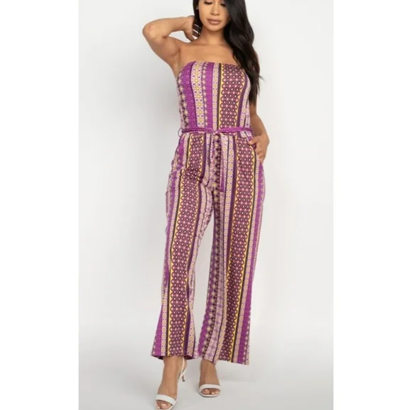 FINAL SALE 🆕🌿 BOUTIQUE TUBE TOP ROMPER🌿 - Picture 11 of 12